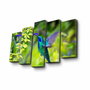 Wallity Cuadro Decorativo en Lienzo 5 Piezas 5PUC-075 Multicolor
